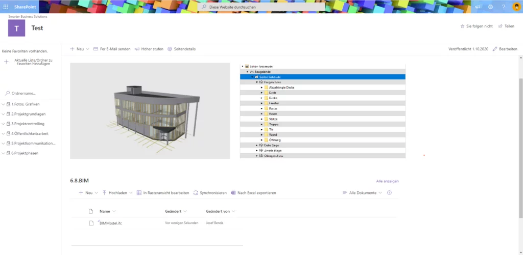 SharePoint BIM Integration – so funktioniert es wirklich