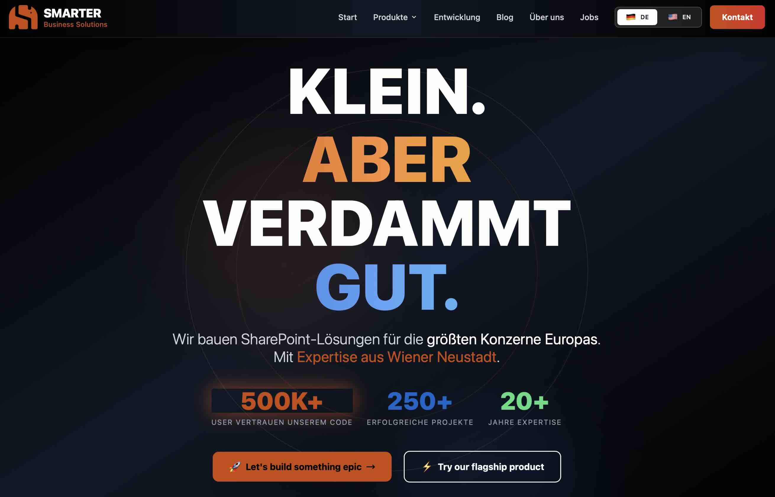 Smarter Business Solutions Website Relaunch