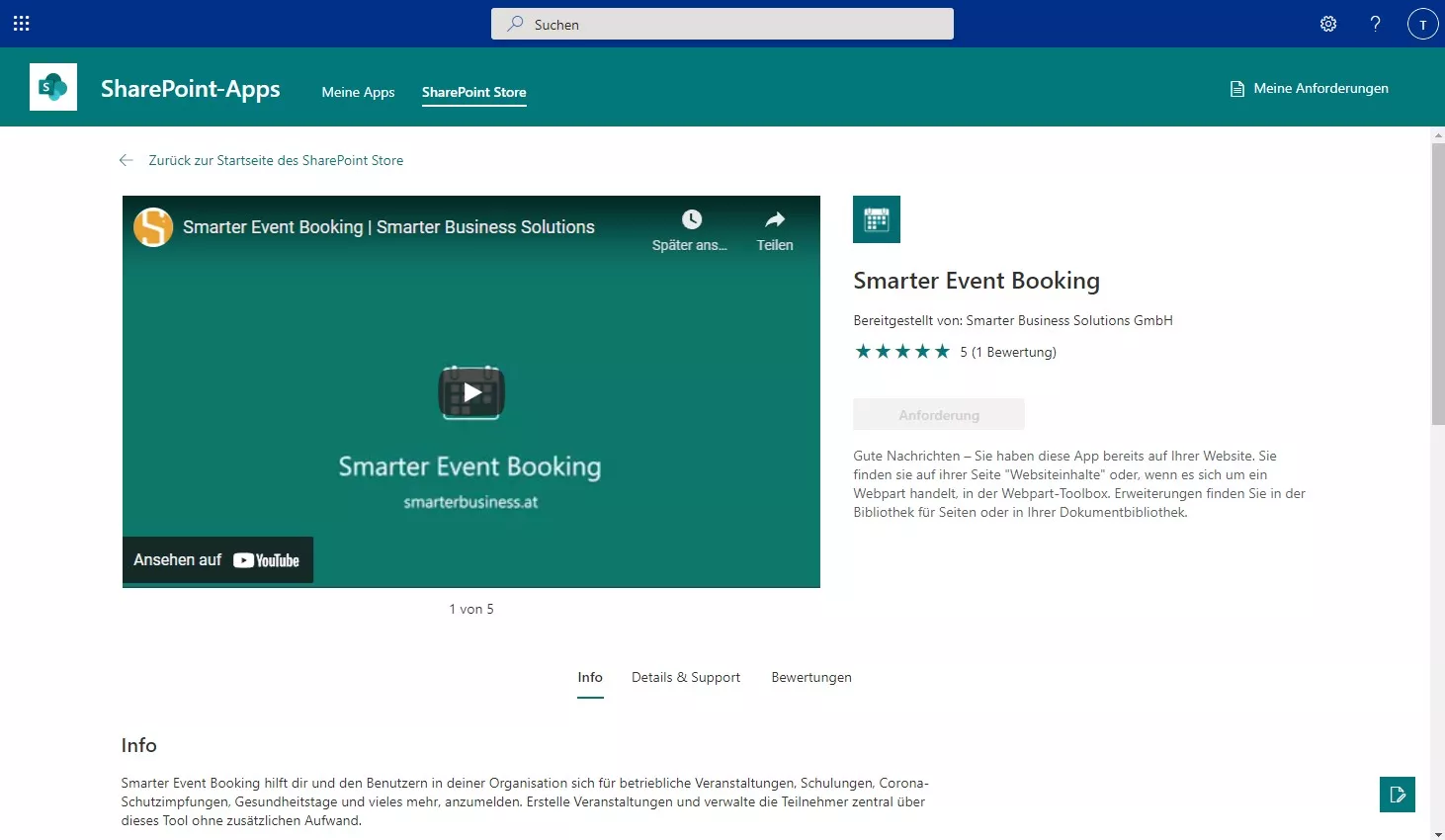 Request apps from the SharePoint Store β user without permissions