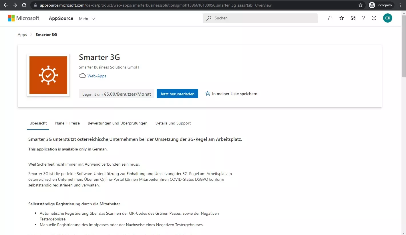 Buying licenses in AppSource – Get it now