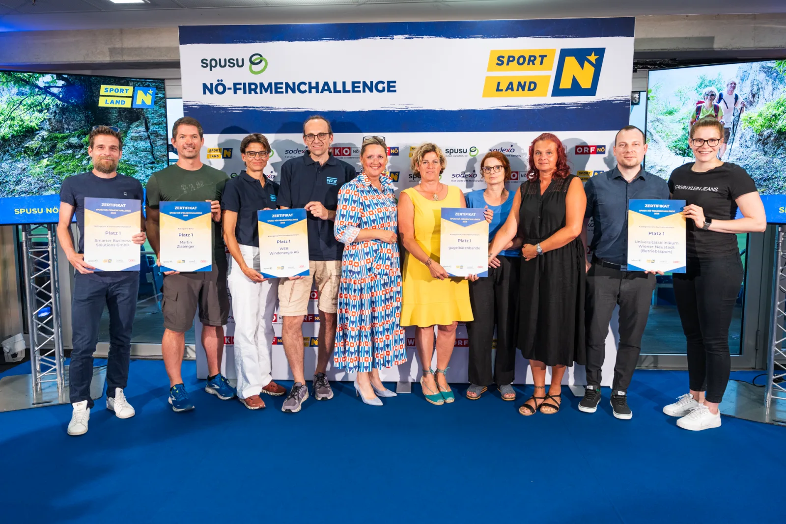 Sieg bei der NÖ-Firmenchallenge 2025