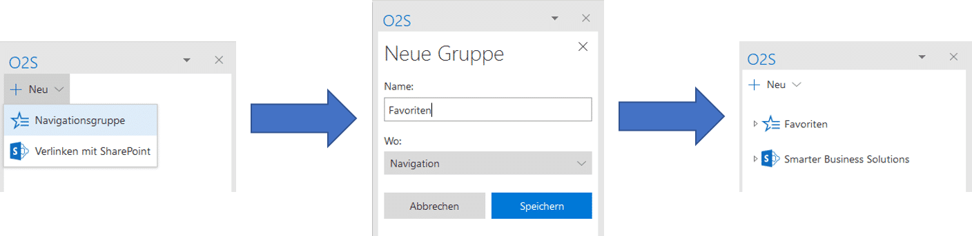 Add navigation group
