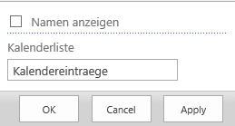 Plan an event with SharePoint – SharePoint Web Part settings for health check