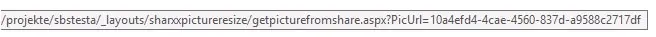 SharePoint URL um Bild vom externen FileShare zu holen