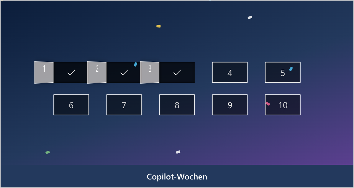 Smarter Engagement Calendar im Launch-Design auf einer SharePoint-Seite