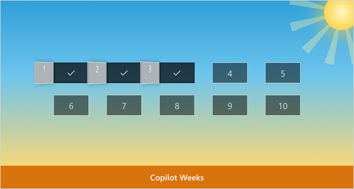 Calendar in the Summer design