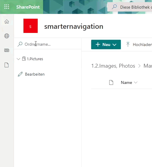 Smarter Navigation — Find folders in just seconds