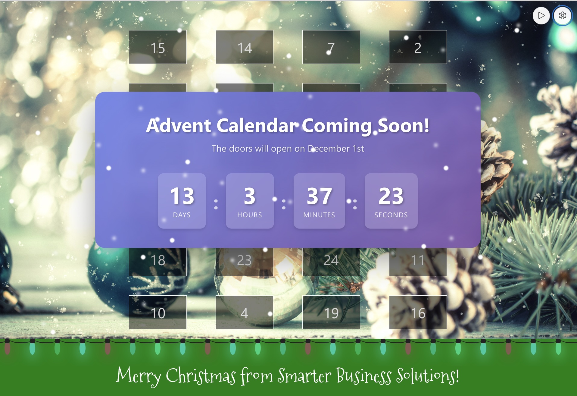 Smarter Adventkalender Version 1.1.0.0 – Jetzt mit neuen Admin-Features!