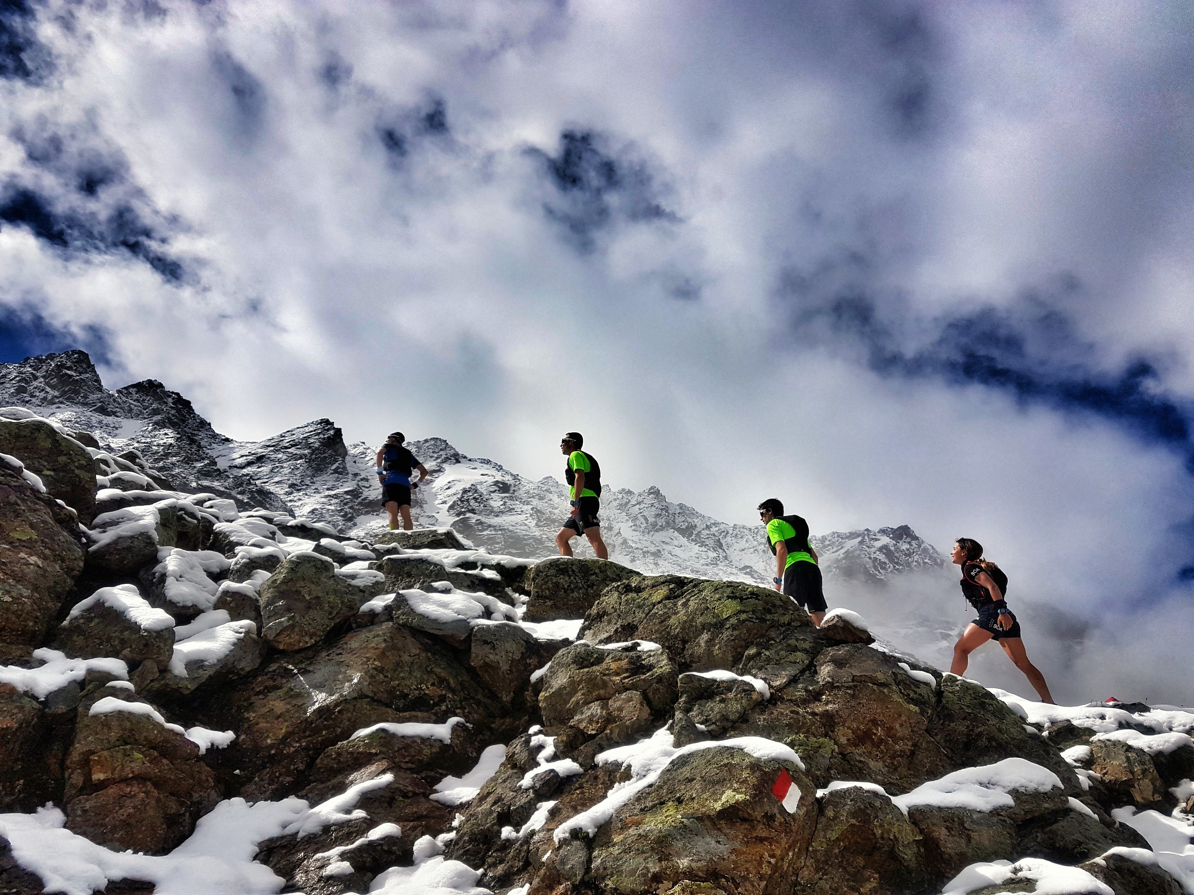 Trailrunning in the Pitztal with Laetita Pibis and Michael Kabicher