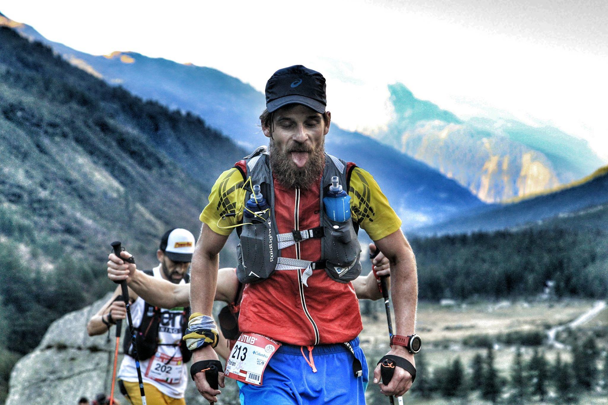 Florian Grasel beim UTMB 2015