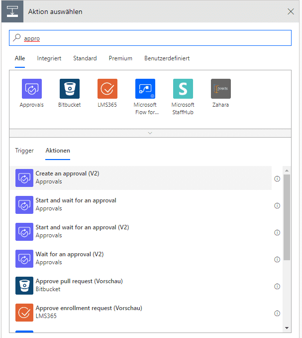 Flow approval workflow