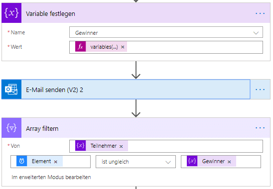 SharePoint Adventkalender Liste fuer Preise des Gewinnspiels