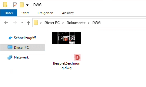 DWG Thumbnail in SharePoint - DWG Thumbnail in Windows Explorer