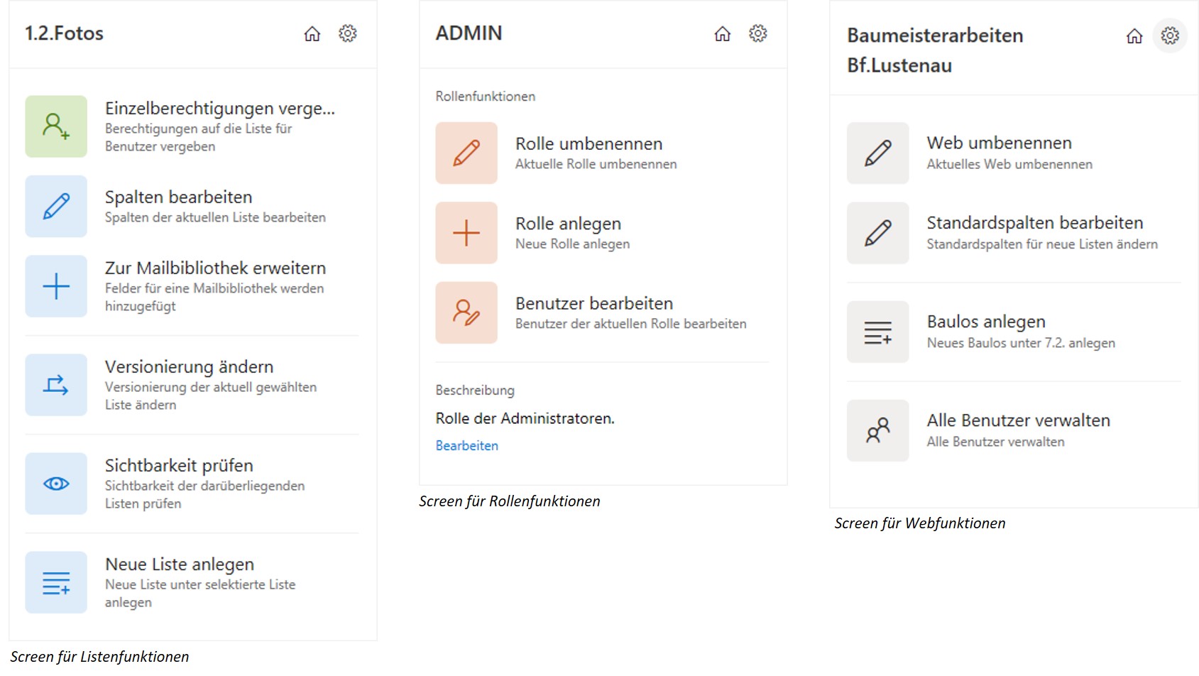 Screens of our Excel Add-In