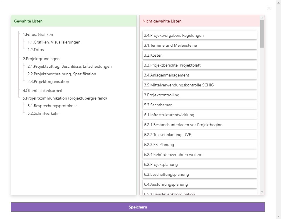 SharePoint Navigation anpassen: Dialog